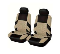 BUVBRJDR Housse de Siège Auto pour Mitsubishi Outlander III 2014-2021 2022 2023 2024 2025, Couvre Siège Voiture Avant en Tissu Polyester Respirant Protection de siège Lavable et Durable,D