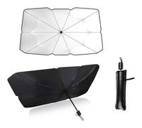 BUVBRJDR Pare-Soleil de Pare-Brise de Voiture, pour Jeep Cherokee KL 2014 2015 2016 2017 2018 2019 2020 résistant Pliable Couverture Pare Soleil Avant Anti UV et Isolation Chaleur,S