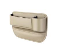 BUVBRJDR pour Nissan Juke 2013-2016 Organisateur de Siège Voiture, Remplisseur d'Espace de Console en Cuir PU, Boîte de Rangement Crevasse,C