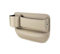 BUVBRJDR Pour Nissan Pixo 2009-2013 Organisateur de Siège Voiture, Remplisseur d'Espace de Console en Cuir PU, Boîte de Rangement Crevasse,D