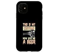 Buveur de bière amusant d'Halloween maintenant Give Me A Beer Coque pour iPhone 11