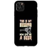 Buveur de bière amusant d'Halloween maintenant Give Me A Beer Coque pour iPhone 11 Pro Max