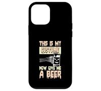 Buveur de bière amusant d'Halloween maintenant Give Me A Beer Coque pour iPhone 12 mini