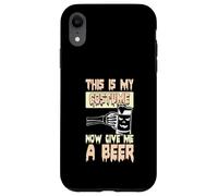 Buveur de bière amusant d'Halloween maintenant Give Me A Beer Coque pour iPhone XR
