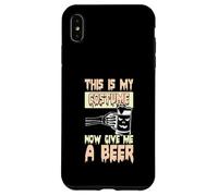 Buveur de bière amusant d'Halloween maintenant Give Me A Beer Coque pour iPhone XS Max