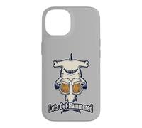 Buveur de bière en Forme de Requin martelé Lets Get Coque pour iPhone 14