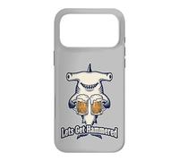 Buveur de bière en Forme de Requin martelé Lets Get Coque pour iPhone 17 Pro Max