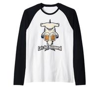 Buveur de bière en Forme de Requin martelé Lets Get Manche Raglan