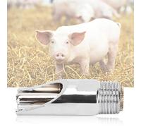 Buveur de Porc Automatique Kimiss, Outil de Consommation de Bétail, 5pcs équipement Amovible à Plat, Accessoires Agricoles pour Les Porcs, Bovins, Fourmi Rouille, Fuite de Fuite