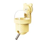 Buveurs d ' Animaux à thème, Conception de cône, Ventouse en Silicone, Cage, Glaces Amusantes, mangeoires d ' Eau à thème pour Petits Animaux