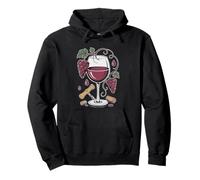 Buveuse De Vin Droole Conscience Soi Amoureuse du Rose Sweat à Capuche