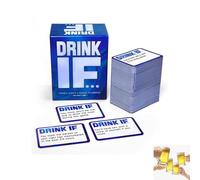 Buvez s'il y a Toujours Une Raison d'hydrater Le Jeu de Cartes, des Cartes multijoueurs pour la Nuit sans Sommeil, des Jeux de consommation d'adultes drôles - 300 Cartes avancées (1pc)