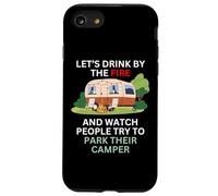 Buvons près du feu et regardons Les Gens garer Leur Camping-Car Coque pour iPhone SE (2020) / 7/8