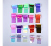 Buwei 1 Ensemble Brillant Aurora AB Effet Miroir réfléchissant Papier résine époxy remplisseurs de Bijoux