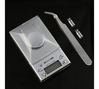 Buwei 10g / 0.001g Milligramme précision Bijoux numériques Diamant Balance Poids Balance gramme