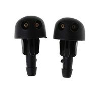 Buwei 2 pièces Buses d'essuie-Glace Avant de Pare-Brise Jets de Lave-Glace pour Renault Clio MK2 7700413545 Voiture Style pièce de Rechange Automatique essuie-Glace de Lave-Glace