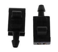 Buwei 2 pièces Jet de buse de pulvérisation de Lave-Glace Avant de Voiture pour Renault Megane 2 Scenic 2 8200082347