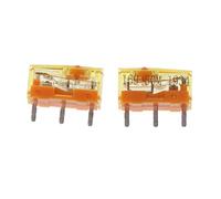 Buwei 2Pc TTC Or Anti-poussière Souris Micro Interrupteur Micro Bouton contacteur Or 30 Millions