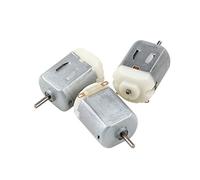 Buwei 3 pièces DC 3 V-6 V 130 moteur à courant continu miniature pour jouet électrique voiture Robot bricolage pièces