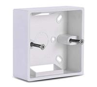 Buwei 86X86 PVC épaississement boîte de jonction Cassette de Montage Mural pour Prise de commutateur Interrupteur de Base boîte inférieure Accessoires de boîte électrique