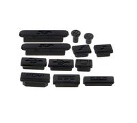 Buwei Bouchon Anti-poussière 12 pièces/Ensemble Kit de Bouchon Anti-poussière en Silicone pour Macbook Air Pro Retina 11 "13" 15"