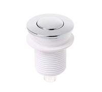 Buwei Bouton de Commutation d'air Poussoir 28mm / 32mm pour Interrupteur d'élimination des déchets de Spa de Baignoire