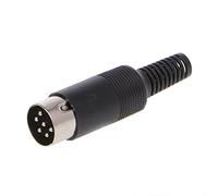 Buwei Connecteur de Prise Femelle DIN 3/4/5/6/7/8 Broches Support de câble de châssis