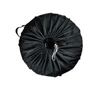 Buwei Étui Universel de Couverture de Pneu de SUV de Voiture Sac de Roue de Pneu de Secours Housse de Rangement de Rechange de Pneu fourre-Tout Polyester Oxford Tissu Polyester Taffetas