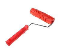 Buwei Rouleau de Peinture de 7"Pouces pour la décoration Murale Reliefs de Grain de Bois Outils de Peinture Outils de Grain de Bois d'imitation