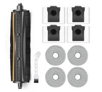 BUXEBUX Lot de 10 brosses TriCut pour Dreame X40 Ultra/ X30 Ultra/ L30 Ultra/ L10s Ultra/ L20 Ultra/ L10s Pro Ultra/ L40 Ultra, pour MOVA P10 Ultra/ P10 Pro Ultra/ P50 Pro Ultra Kit d'accessoires