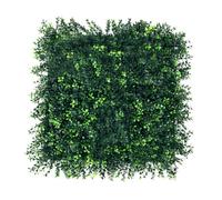 Buxibo Haie Artificielle - 4x50x50 cm - Mur Végétal - Lierre Synthétique - Écran Balcon - Plantes Artificielles intérieur/extérieur - Lierre