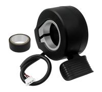 BuxiuGK 1 Pièce Accélérateur de Doigt de Scooter électrique,Universel Contrôle de la Vitesse de L'accélérateur au Pouce de Remplacement avec pour vélo électrique,Noir