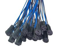 BuxiuGK 20 Pièces G4 Ampoule Titulaire 20cm, Base En Céramique Titulaire 12V G4 Douilles Halogènes pour lampes à quartz, lampes LED