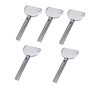 BuxiuGK 5 Pièces Presse Tubes de Dentifrices Presse Tubes en métal Tube Squeezer pour Le Dentifrice Cheveux Gel Crème pour Les Mains