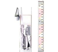 BuxiuGK Amovible Hauteur et tableau de la croissance Hauteur croissance de mesure Toile pour enfants garçons filles Chambre à coucher,200 cm x 20 cm