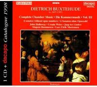 Buxtehude, D. - Sonates [Import]