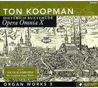 Buxtehude : Oeuvres pour Orgue, vol. V. Koopman. [Import]
