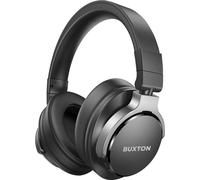 BUXTON BHP 9800 Casque supra-auriculaire sans fil avec ANC, sensibilité 97dB, impédance 32Ohm, design pliable, jusqu'à 22 heures d'écoute, contrôle du volume et de la musique, indicateurs LED