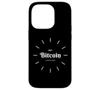 Buy Bitcoin Its Better Money Bitcoin Blockchain Crypto BTC Coque pour iPhone 14 Pro