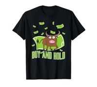 Buy & Hold Bull avec Dollars Capitalism Bull Market T-Shirt