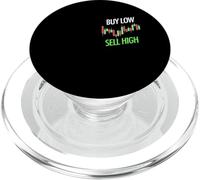 Buy Low/Sell High Stock Market Meme Mini Trader Cadeau PopSockets PopGrip pour MagSafe