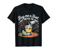 Buy Me A Shot I Just Untied The Knot Partie de Divorce - T-Shirt