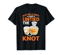 Buy Me A Shot I Just Untied The Knot Partie de Divorce - T-Shirt