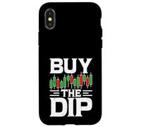 Buy The Dip - Stock Trader Day Trading Marché boursier Crypto Coque pour iPhone X/XS