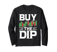 Buy The Dip - Stock Trader Day Trading Marché boursier Crypto Manche Longue