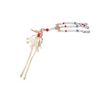 Buyao Bâton à cheveux en strass pour fille Motif phénix chinois antique Épingle à cheveux traditionnelle Hanbiuk Décoration Cosplay