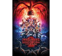 Buyartforless Poster Stranger Things - Saison 2 - Casting - 91,4 x 61 cm - Multicolore