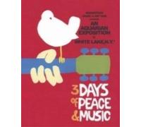 Buyartforless Woodstock 1969 Affiche imprimée « Three Days of Peace and Music » - 50,8 x 40,6 cm - Colombe Blanche de la Paix sur Guitare - Peace Love Music