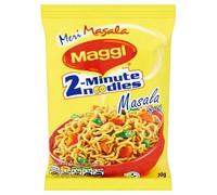 Buycrafty Maggi Lot de 16 nouilles 2 minutes Masala 70 g