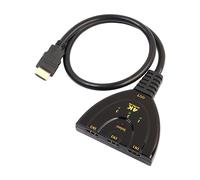 buyiesky®3PORT Commutateur HDMI Splitter Câble 4K * 2K 2160p multi Switcher HUB LCD HDTV PS Xbox